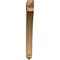 Ekena Millwork Thorton Arts & Crafts Rough Sawn Bracket, Western Red Cedar, 4"W x 34"D x 38"H BKT04X34X38THR03RWR - alternate 2
